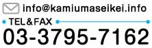 info@kamiumaseikei.info 03-3795-7162